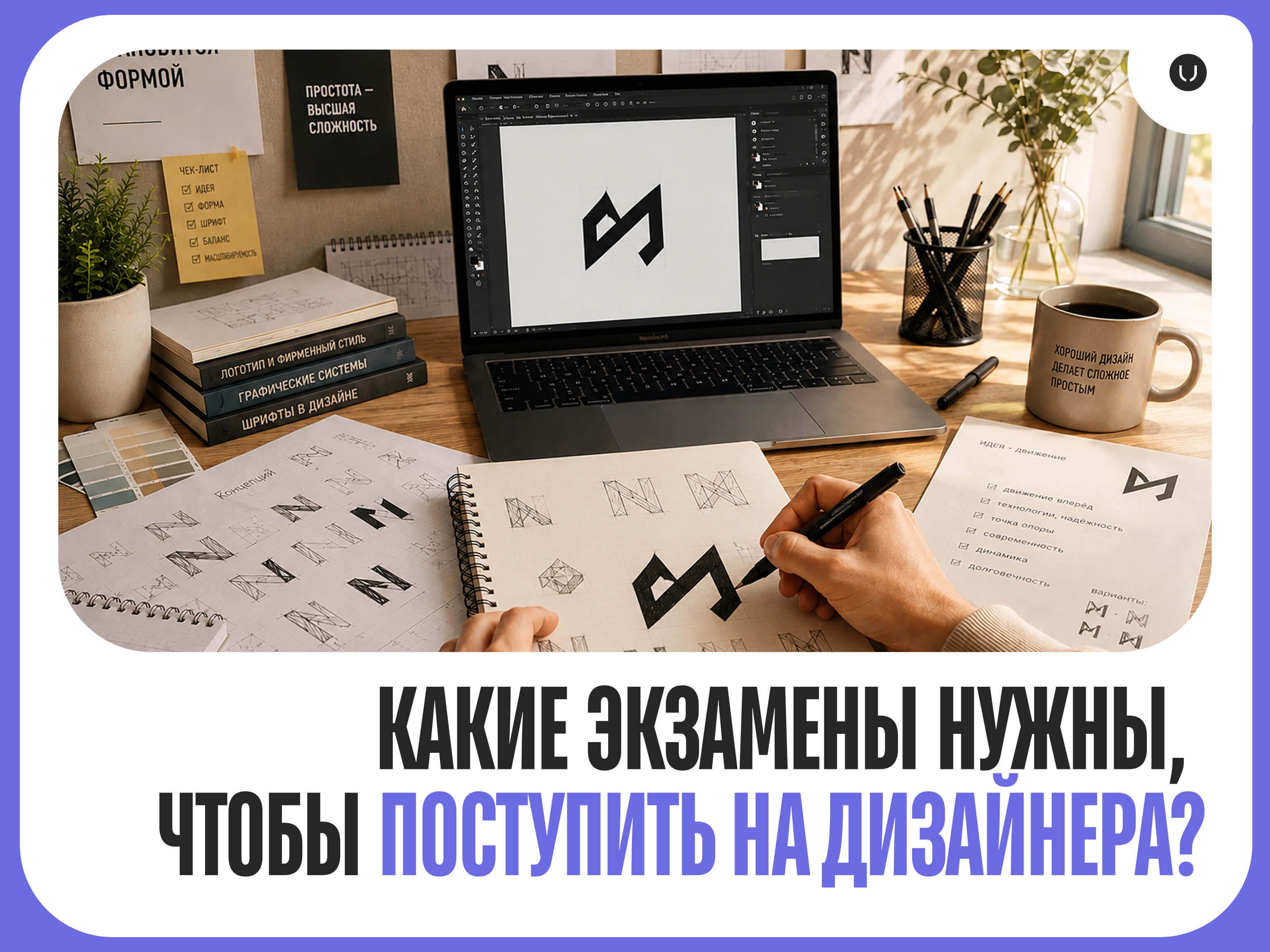 Как поступить на дизайнера: какие экзамены нужны