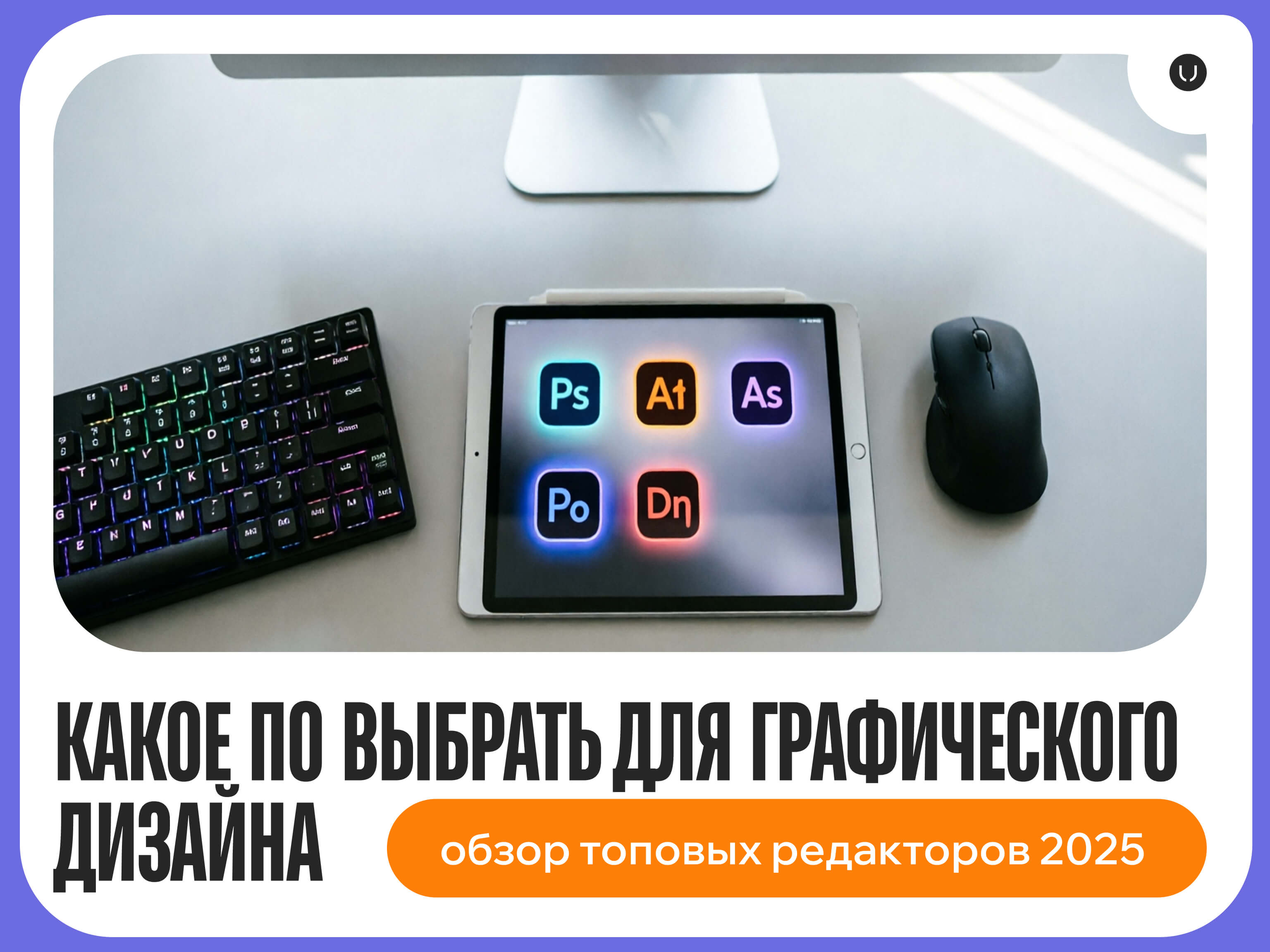 Какое ПО выбрать для графического дизайна: обзор топовых редакторов 2025
