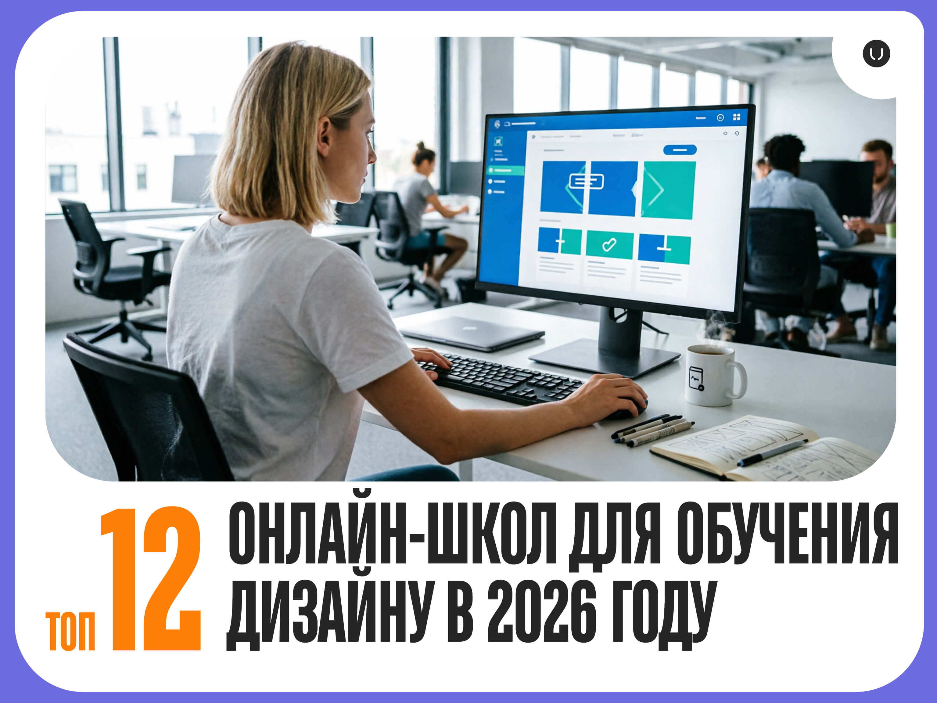 ТОП-12 онлайн школ дизайна в 2026 году — лучшая школа дизайна